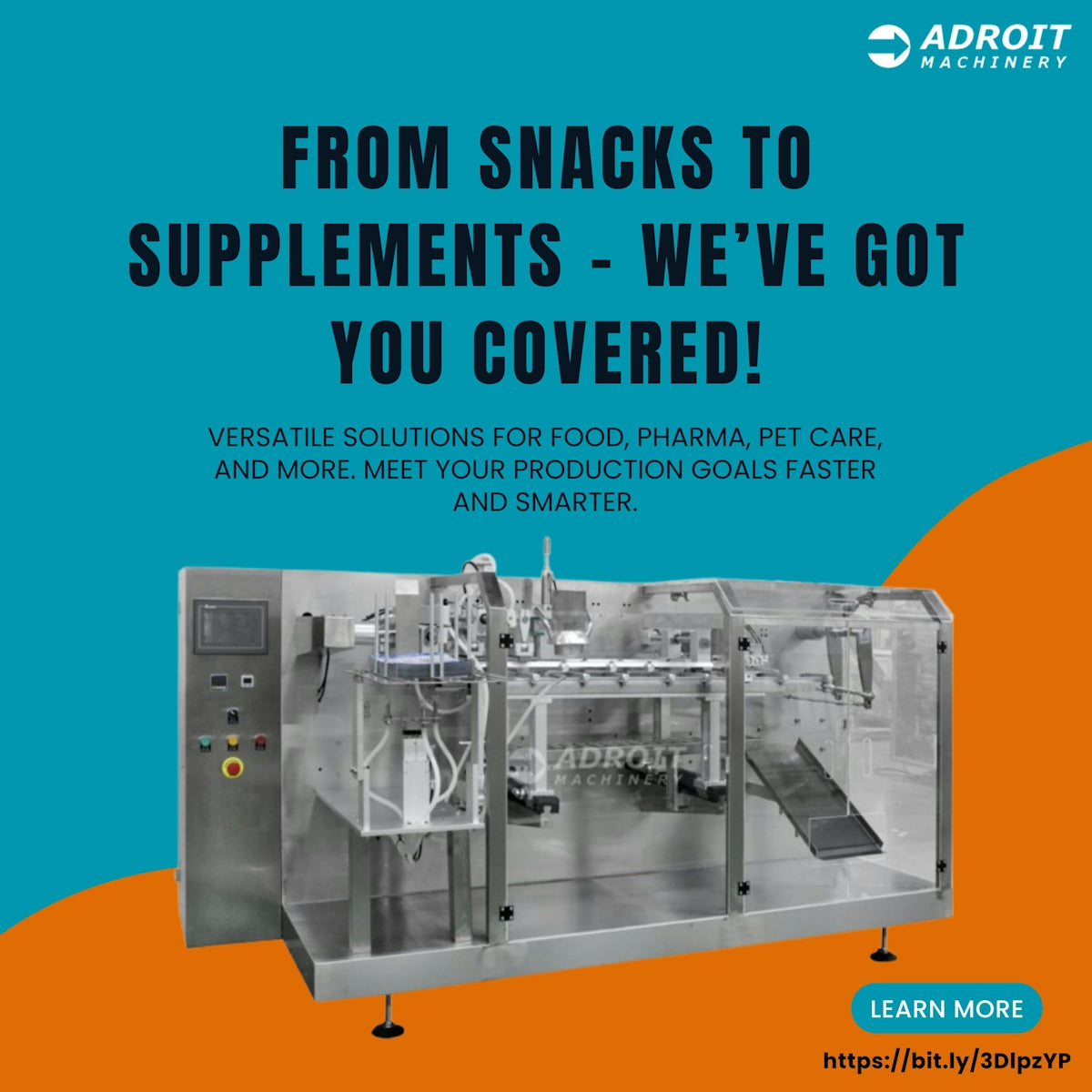 The front cover of the book from snacks to supplementss we've got you