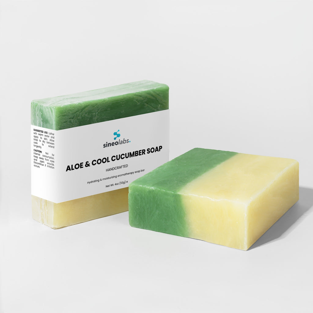 Aloe & Cool Cucumber Soap Bar with Shea Butter
