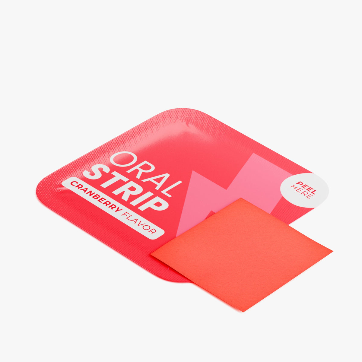 Energy Oral Strips, 50mg Caffeine, Cranberry