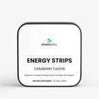 Energy Oral Strips, 50mg Caffeine, Cranberry
