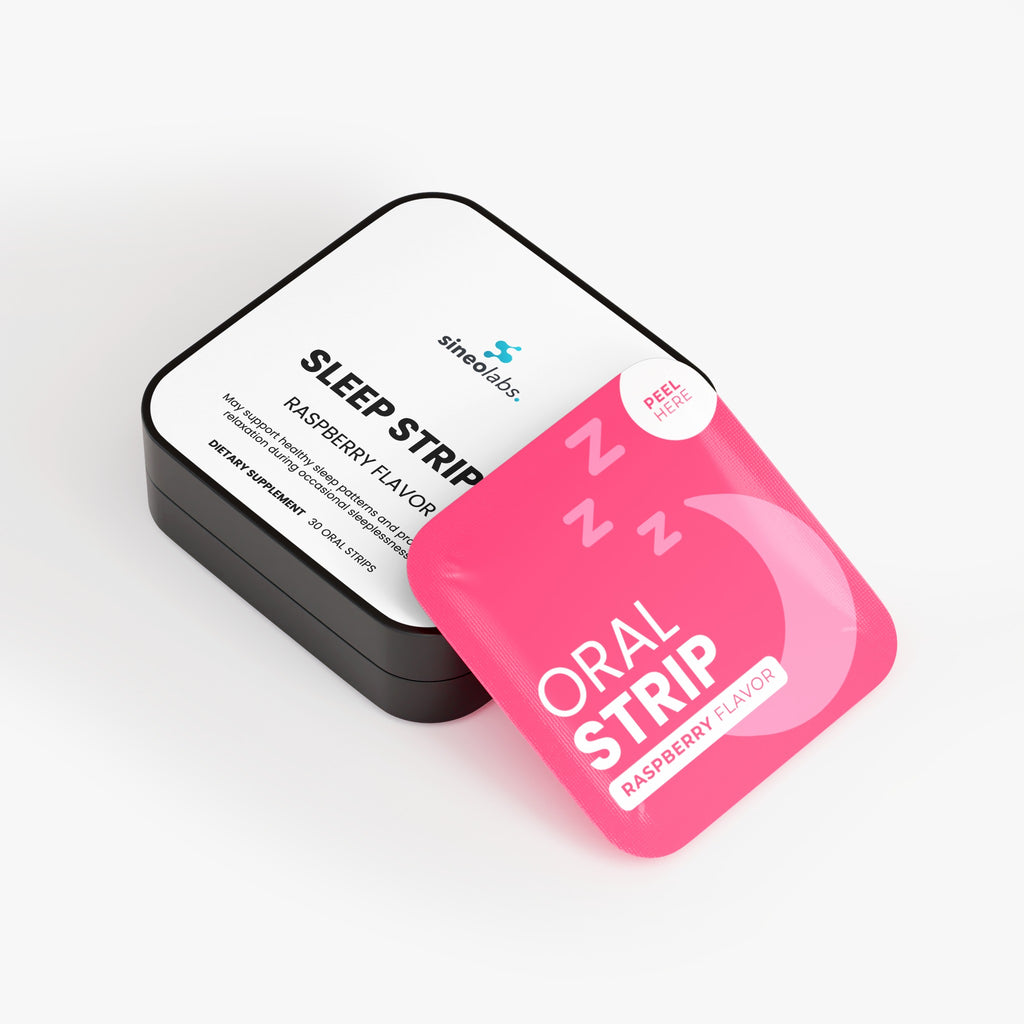 Sleep Strips with Valerian Root, Raspberry