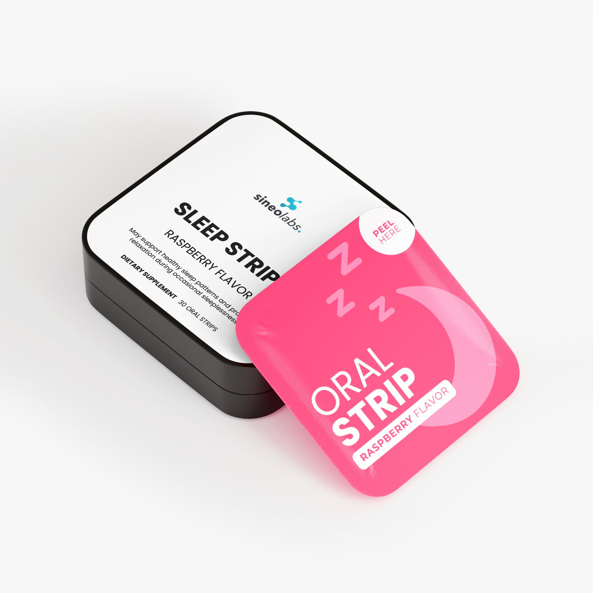 Sleep Strips with Valerian Root, Raspberry