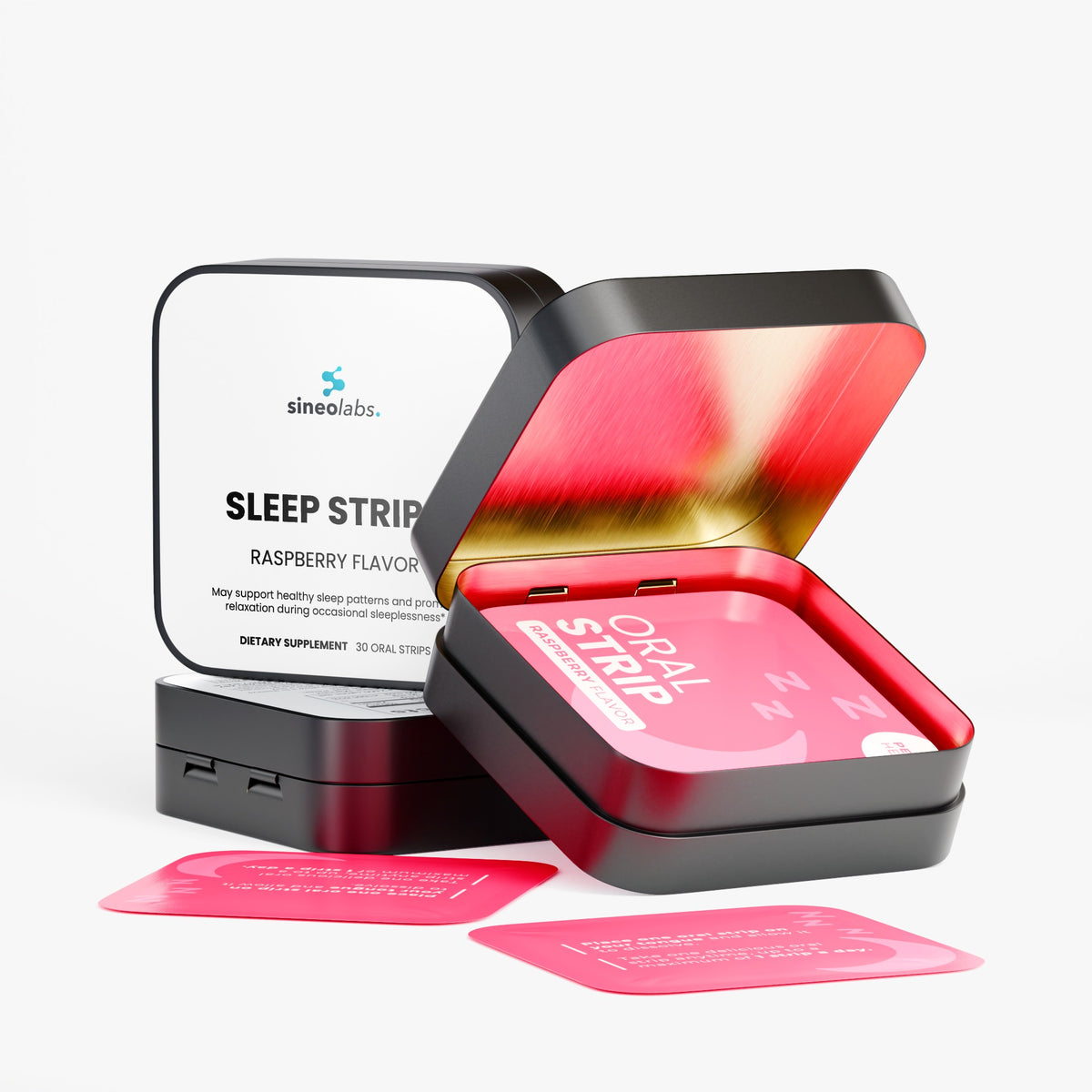 Sleep Strips with Valerian Root, Raspberry