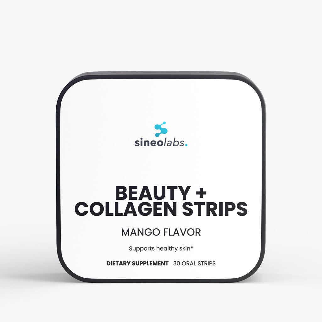 Beauty + Collagen Oral Strips, Mango