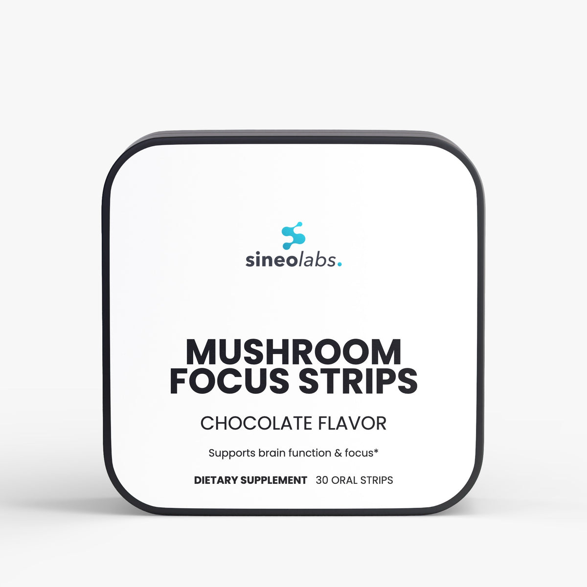 Mushroom Focus Strips with Lion's Mane, Chocolate