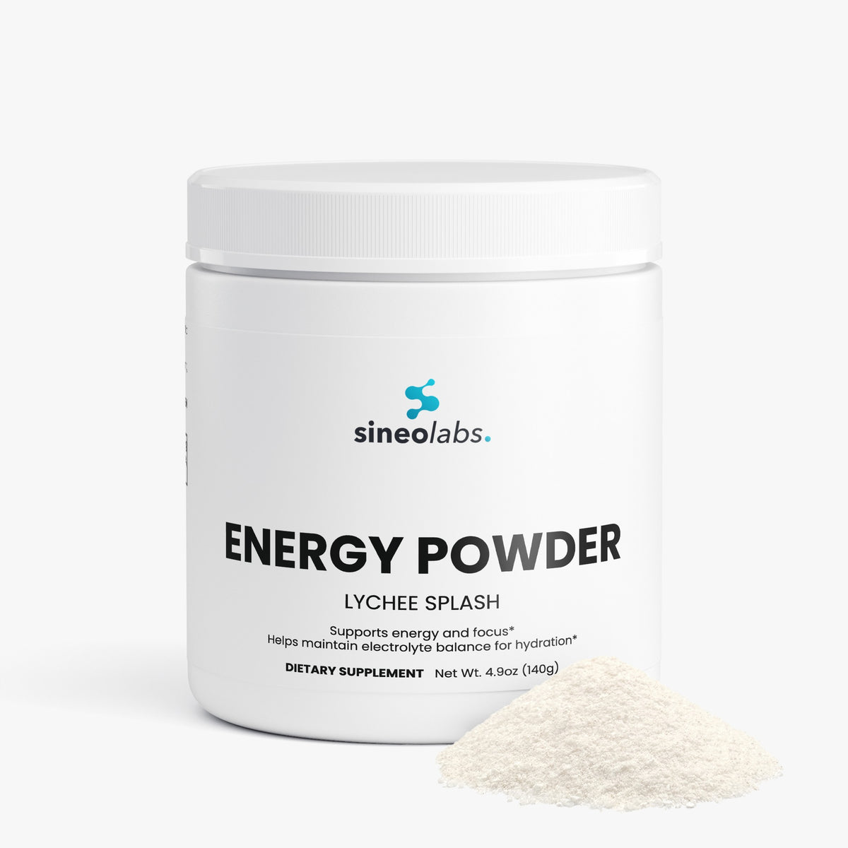 Energy Powder, 200mg Caffeine, Lychee Splash