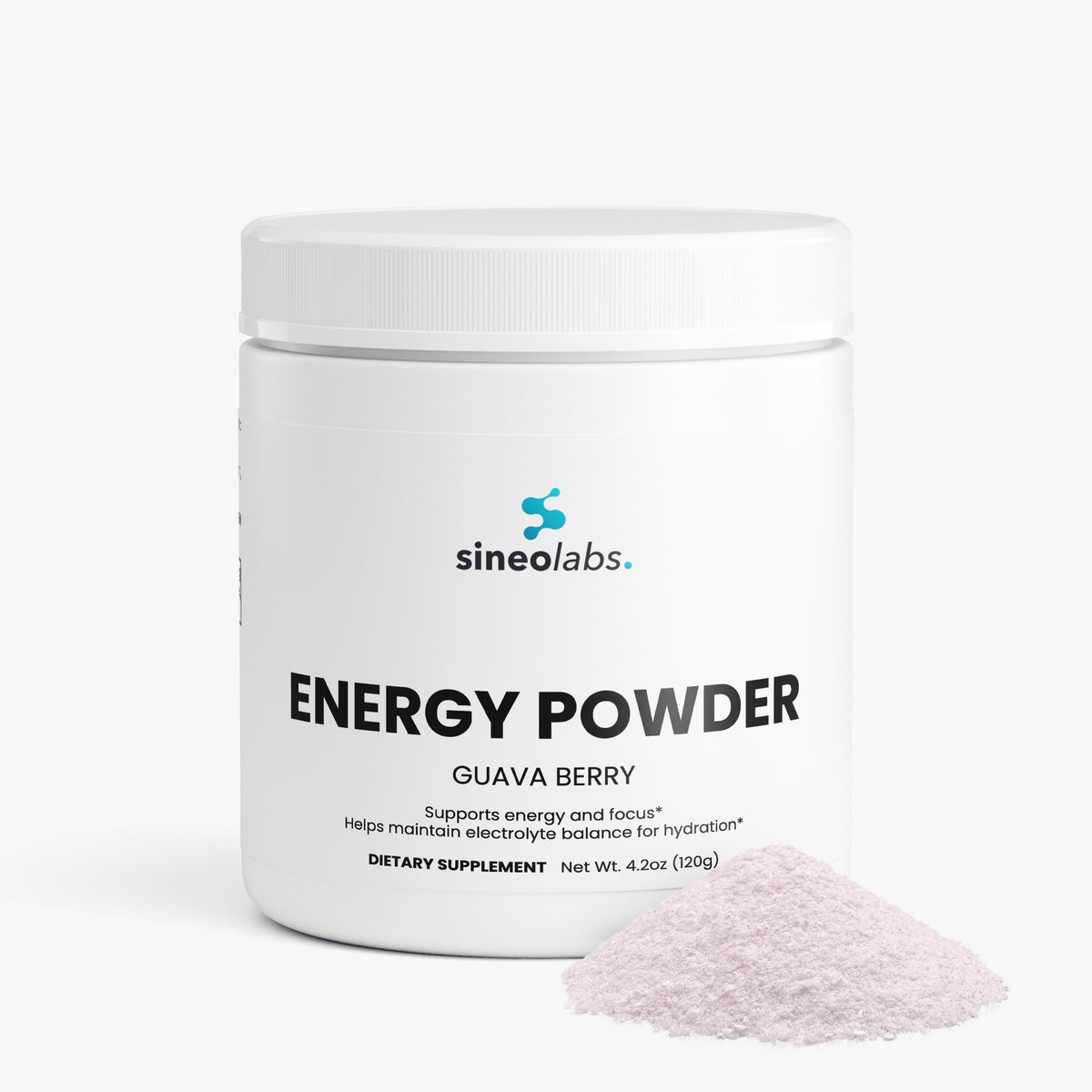 Energy Powder, 200mg Caffeine, Guava Berry