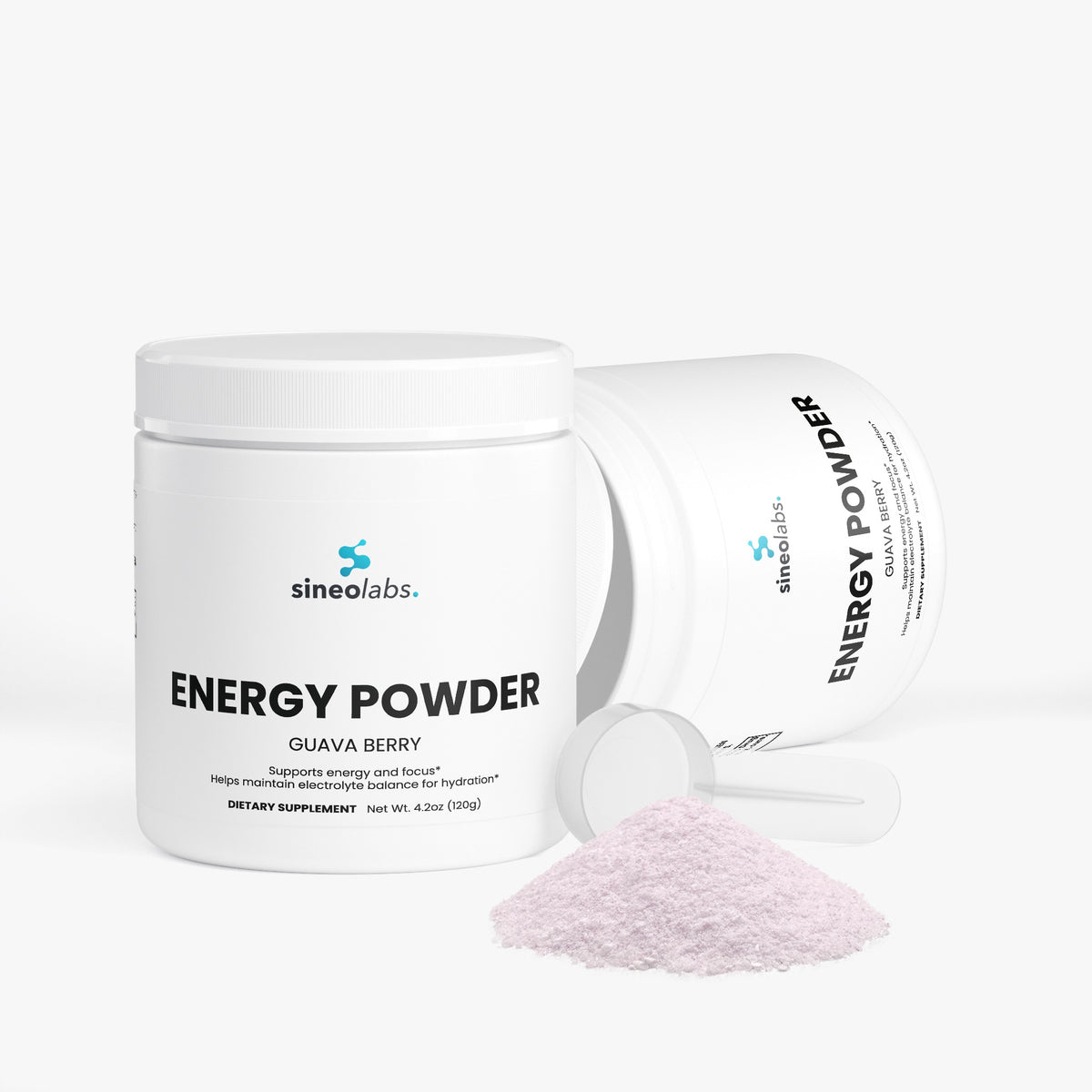 Energy Powder, 200mg Caffeine, Guava Berry