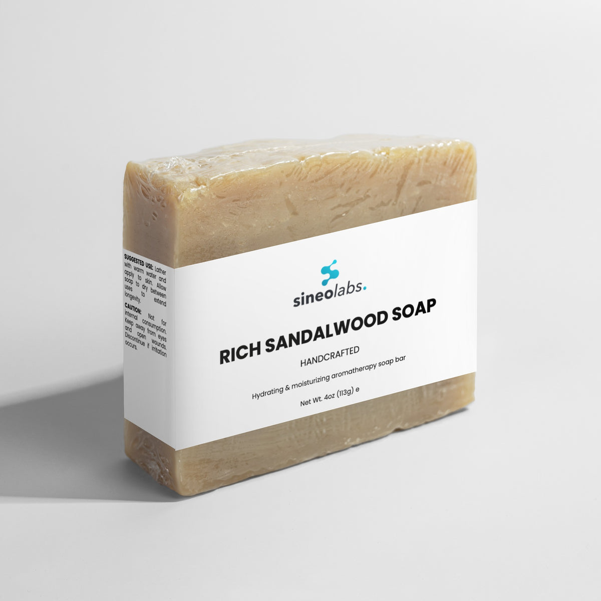 Rich Sandalwood Soap Bar with Shea Butter