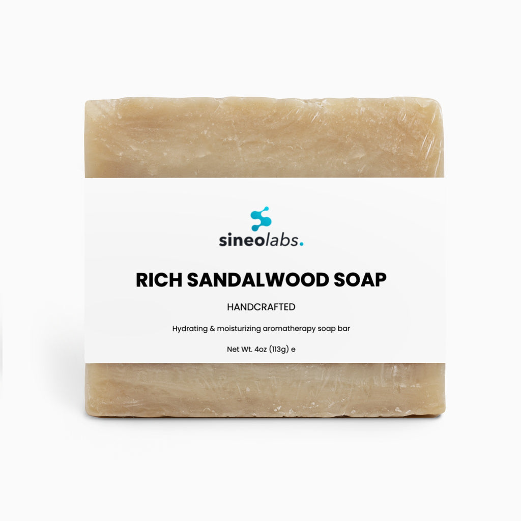 Rich Sandalwood Soap Bar with Shea Butter