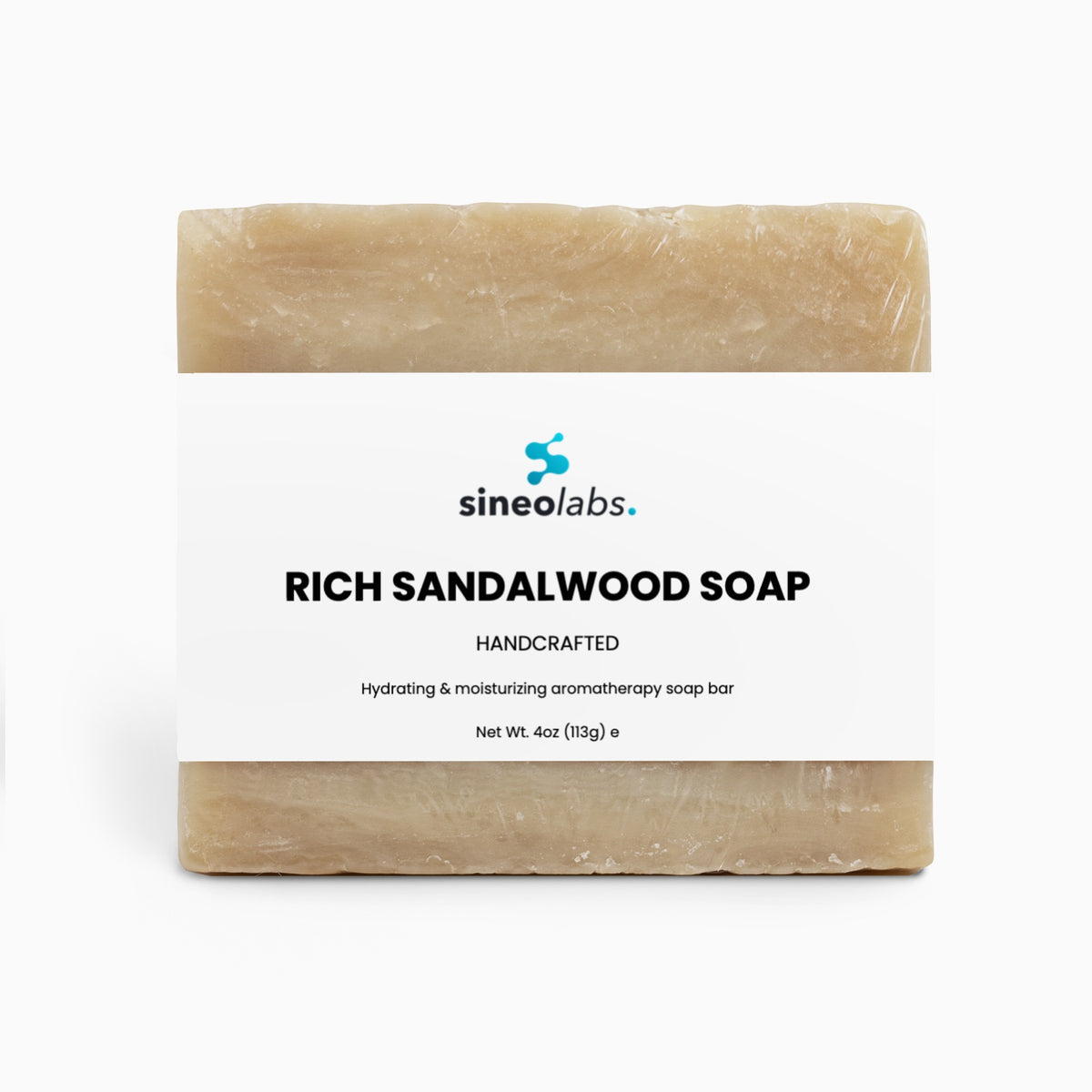 Rich Sandalwood Soap Bar with Shea Butter