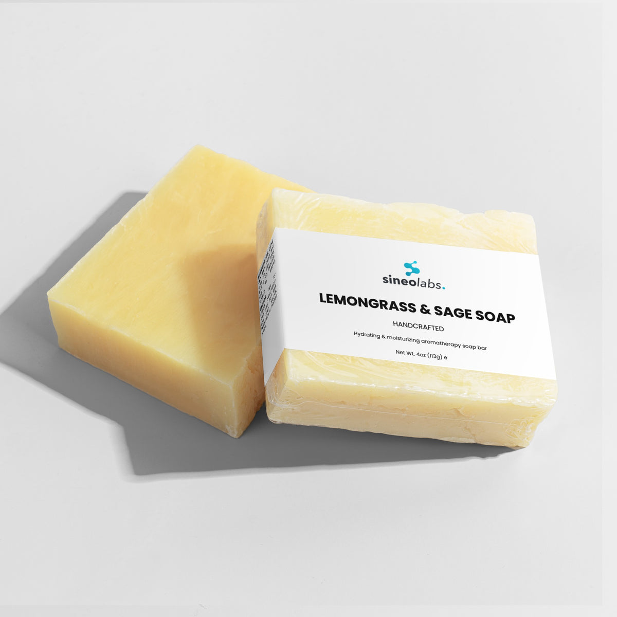 Lemongrass & Sage Soap Bar with Organic Olive Oil