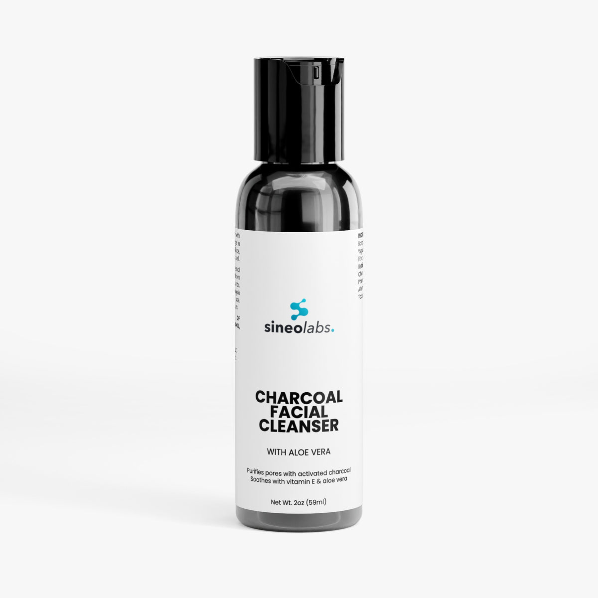 Charcoal Facial Cleanser with Tea Tree Oil & Aloe