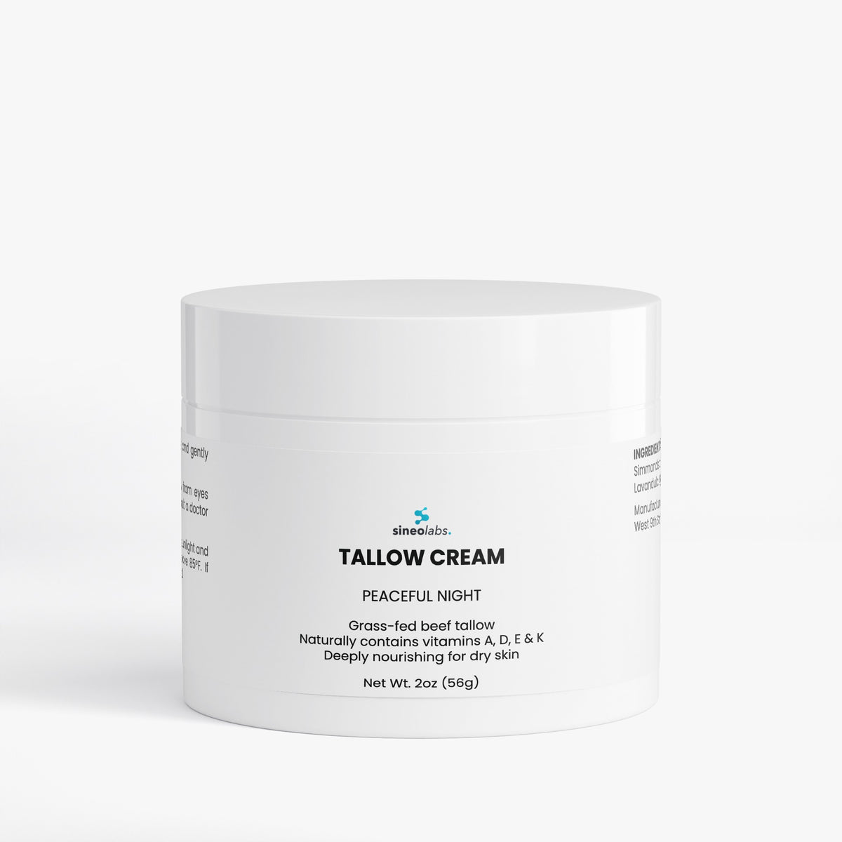 Tallow Cream Peaceful Night with Fir & Lavender