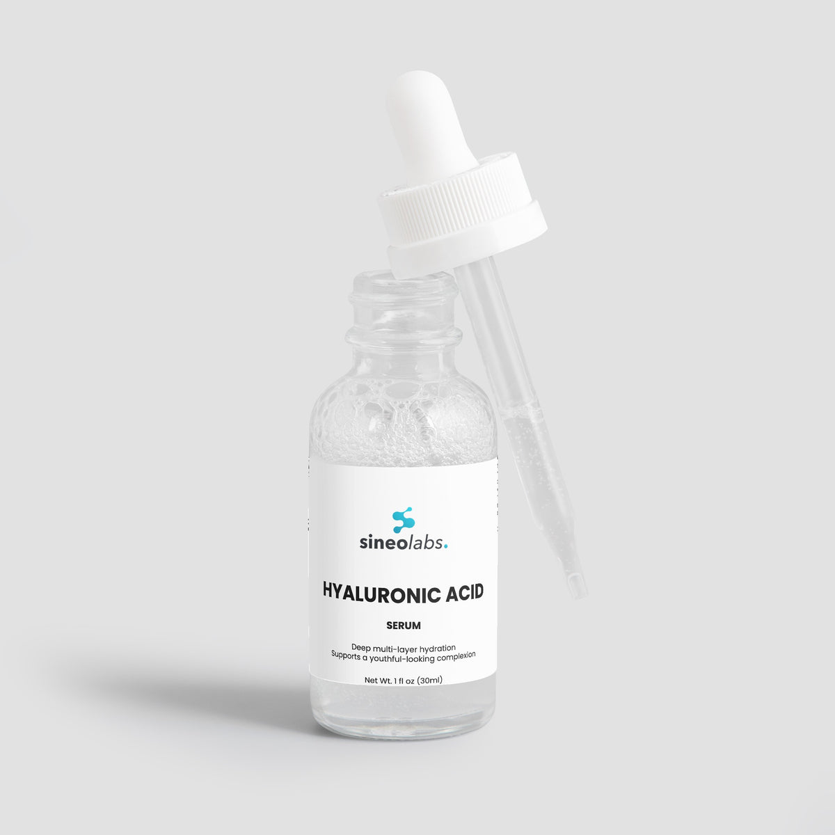 Hyaluronic Acid Face Serum with Four Types of HA