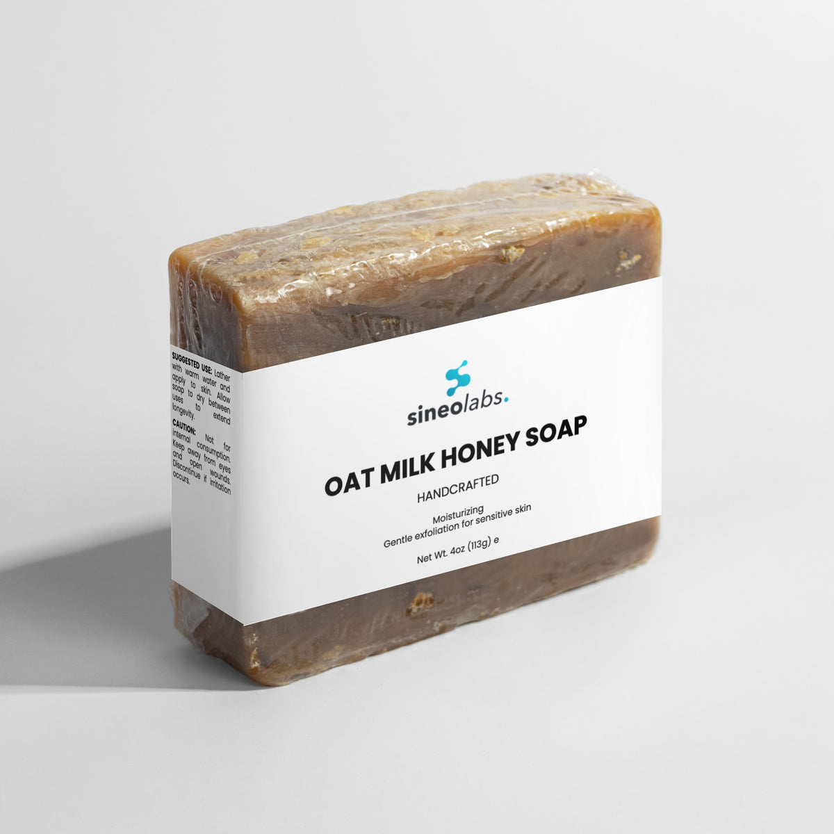 Oat Milk Honey Soap Bar with Goat Milk & Oatmeal