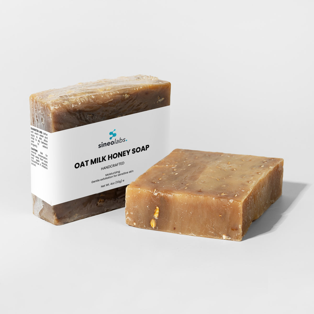 Oat Milk Honey Soap Bar with Goat Milk & Oatmeal