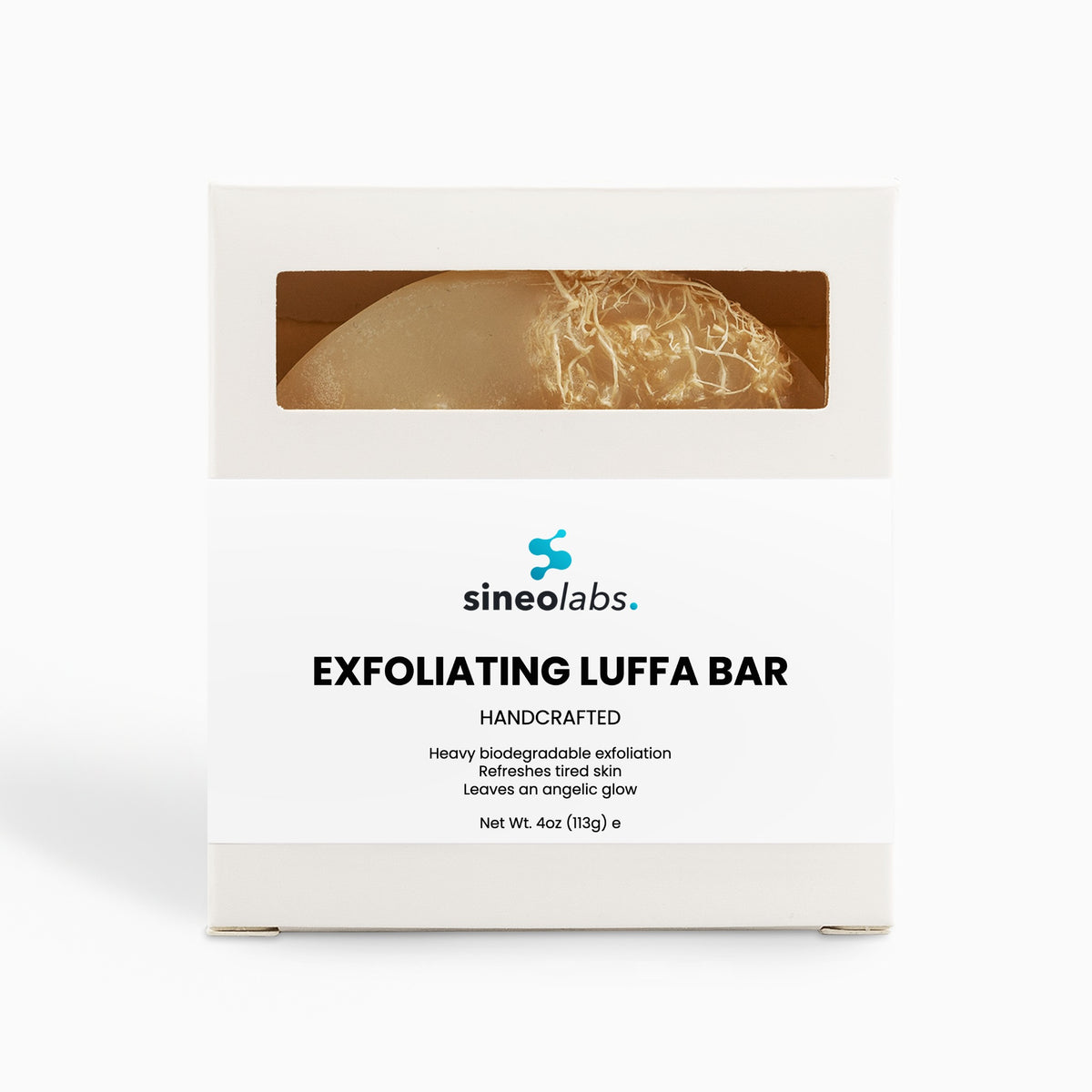 Exfoliating Luffa Soap Bar with Tea Tree