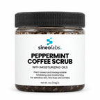 Peppermint Coffee Body Scrub with Sea Salt
