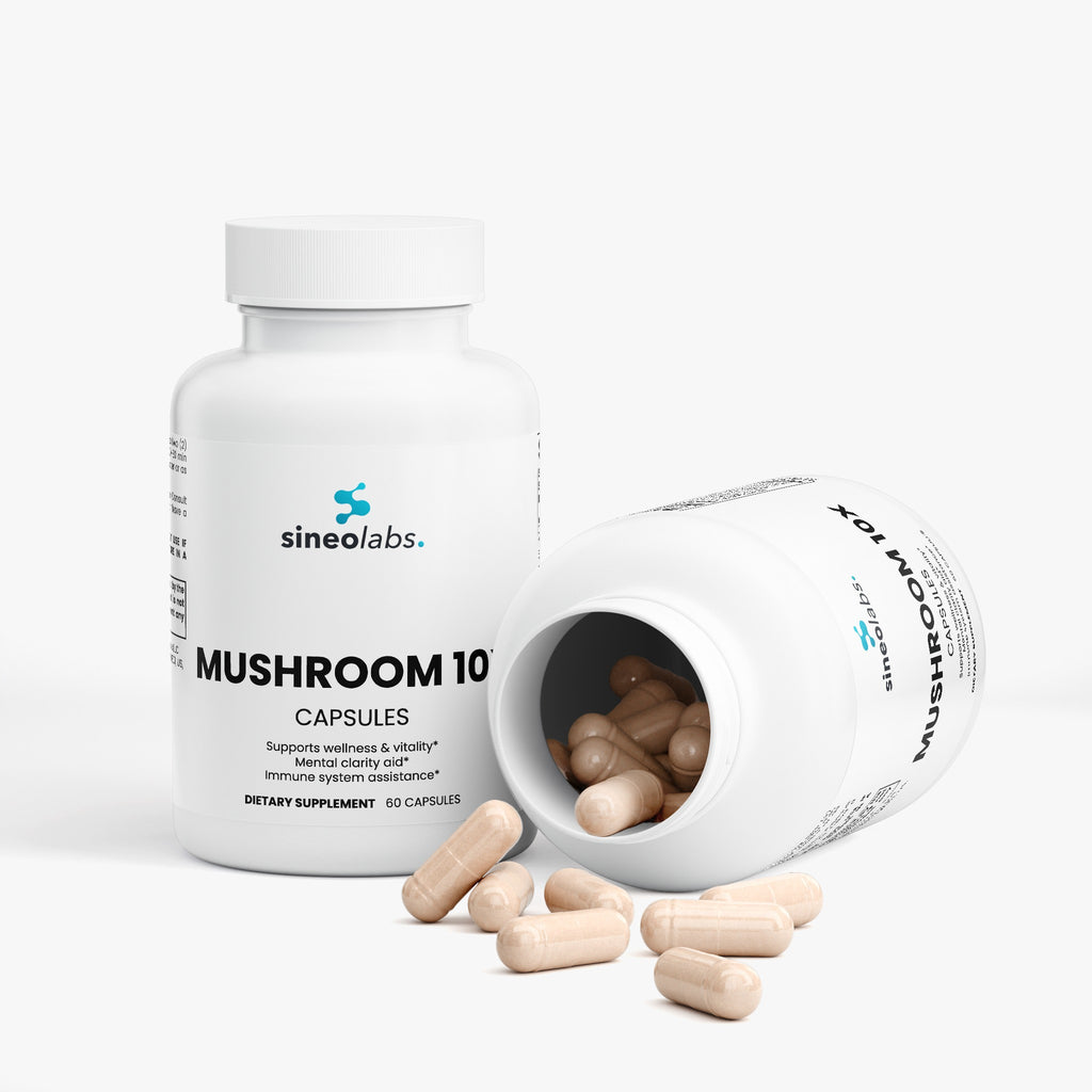 Mushroom Complex 10 X with Lion's Mane & Reishi