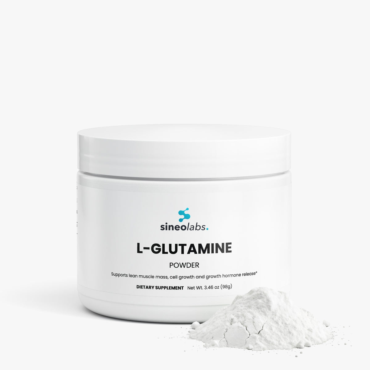 L-Glutamine Powder, 3.15g per Scoop