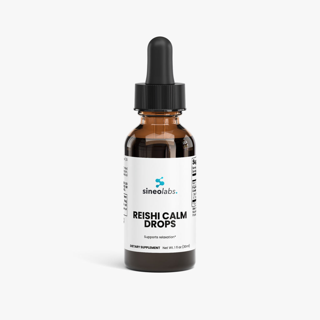 Reishi Calm Drops, 150mg Reishi Extract