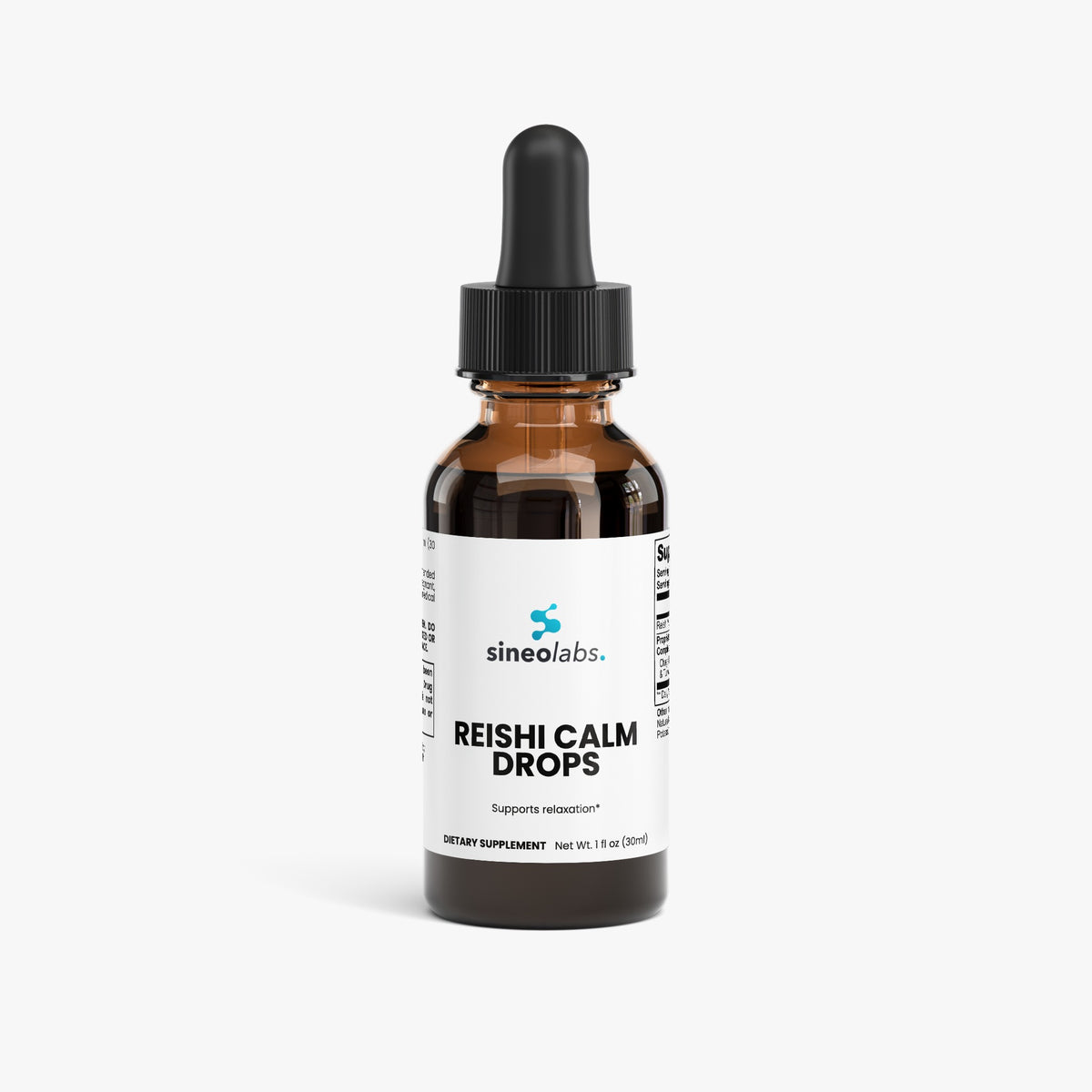 Reishi Calm Drops, 150mg Reishi Extract