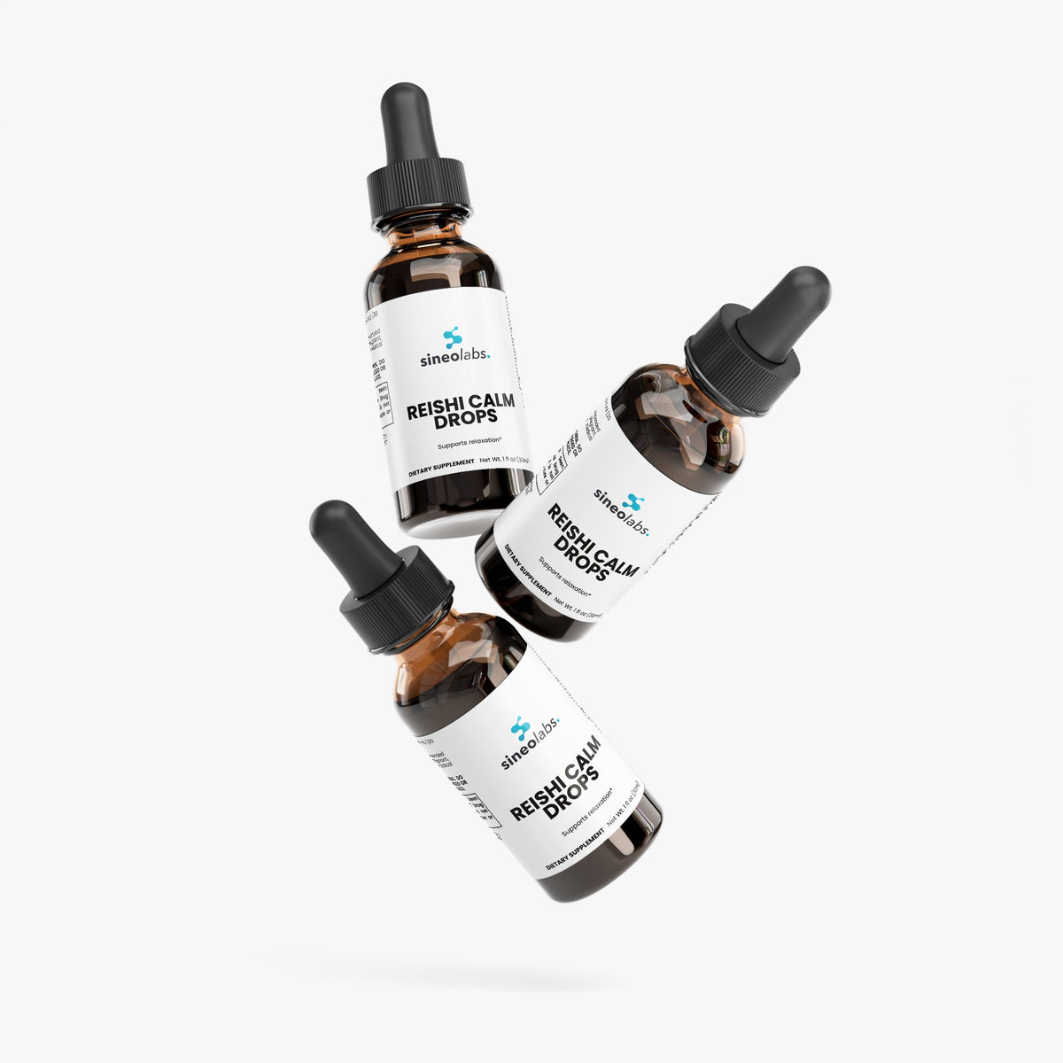 Reishi Calm Drops, 150mg Reishi Extract