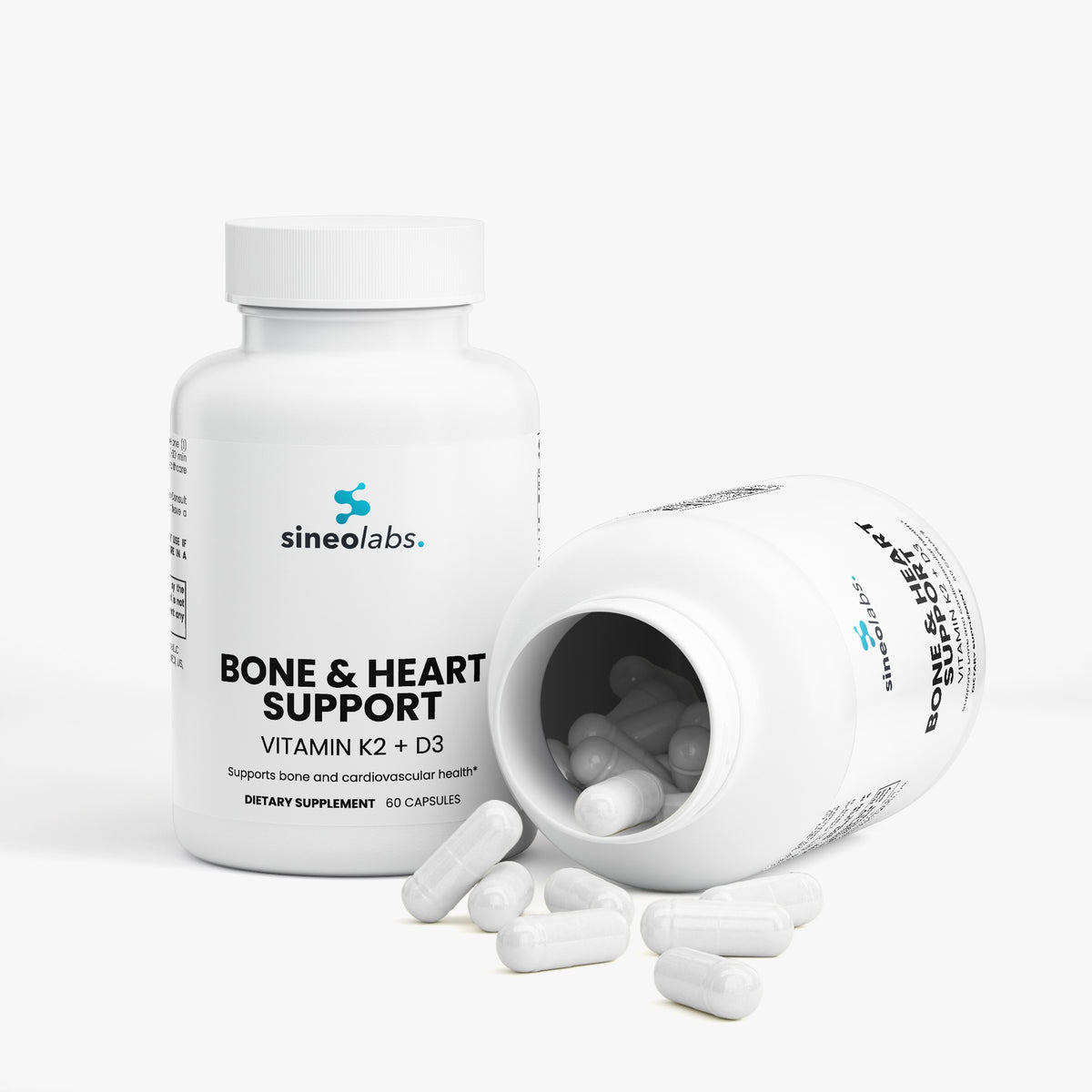 Bone & Heart Support with Vitamin D3 & K2 MK-7
