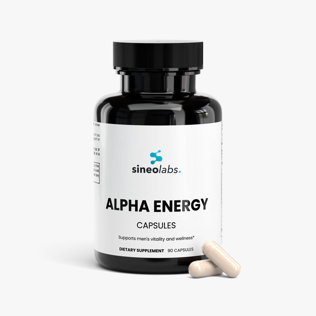Alpha Energy Capsules with Tribulus & Tongkat Ali