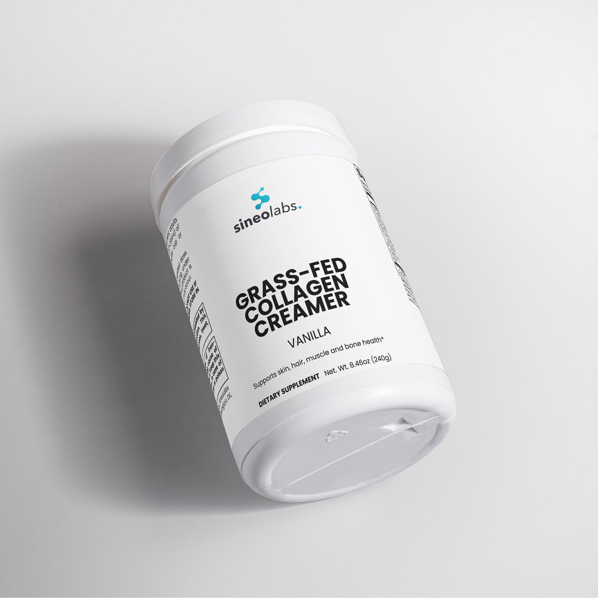 Grass-Fed Collagen Creamer with MCT, Vanilla