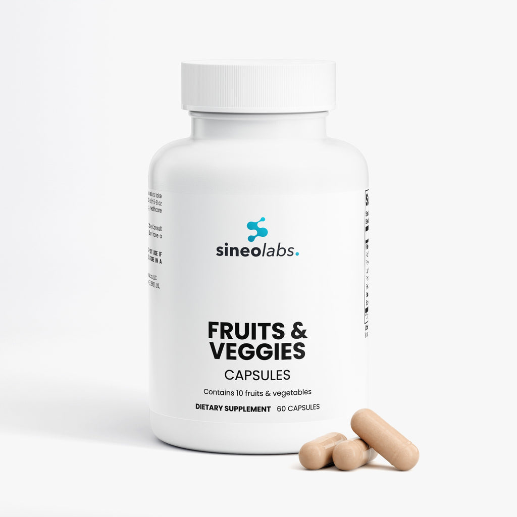 Fruits and Veggies Capsules with Beet & Blueberry