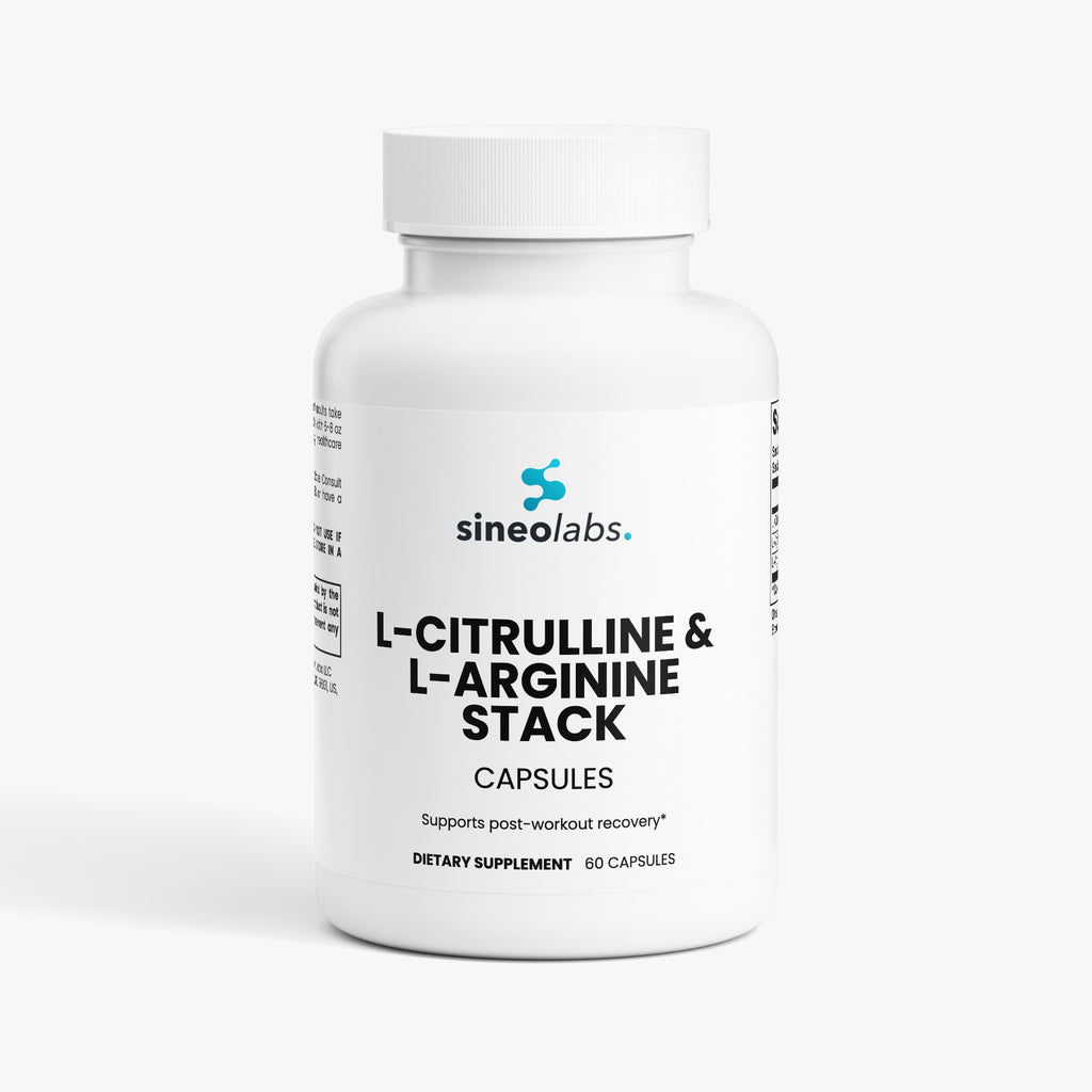 L-Citrulline & L-Arginine Stack Capsules