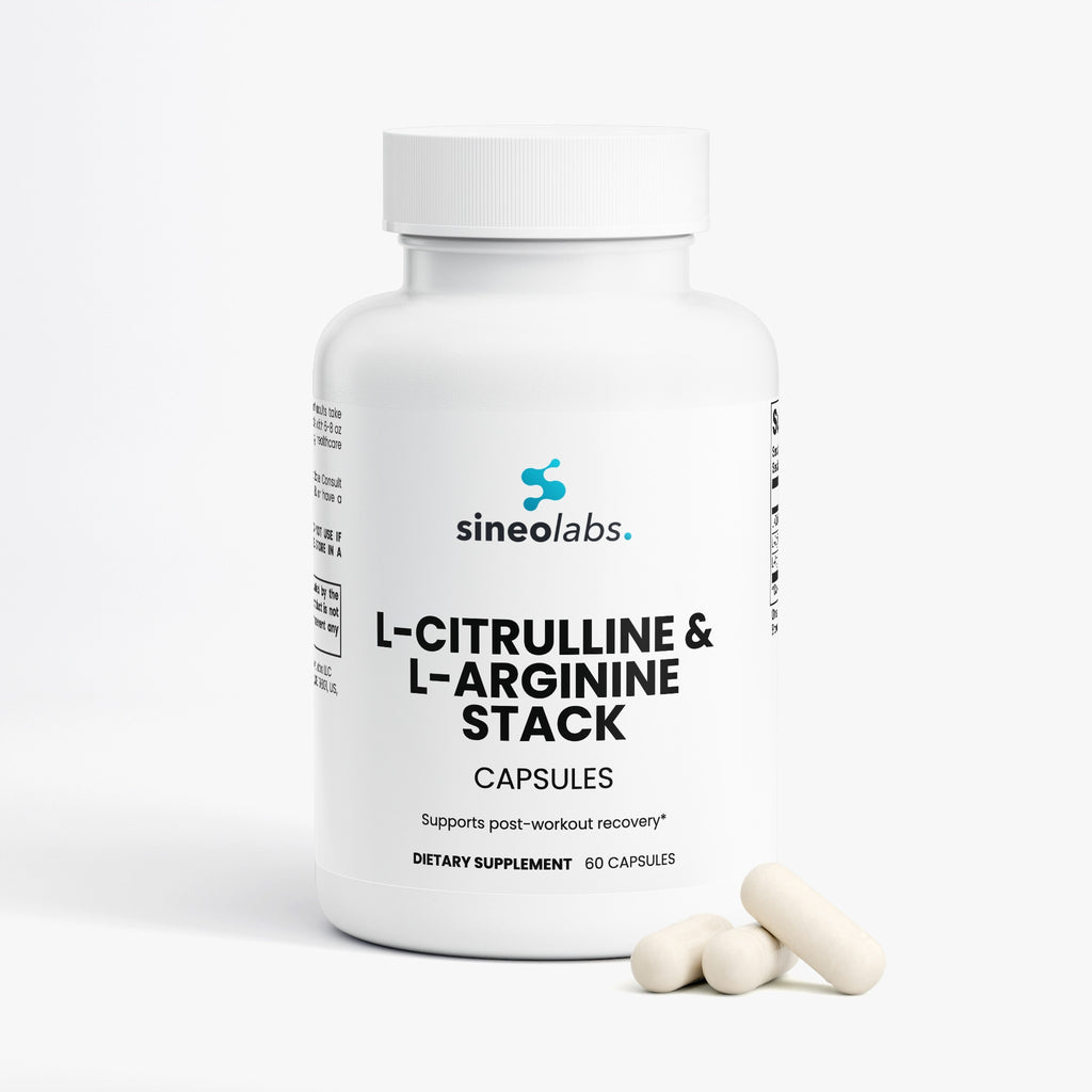 L-Citrulline & L-Arginine Stack Capsules
