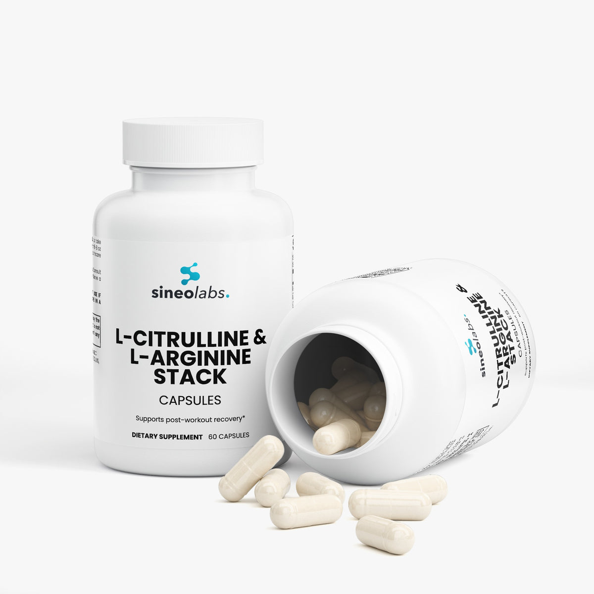 L-Citrulline & L-Arginine Stack Capsules