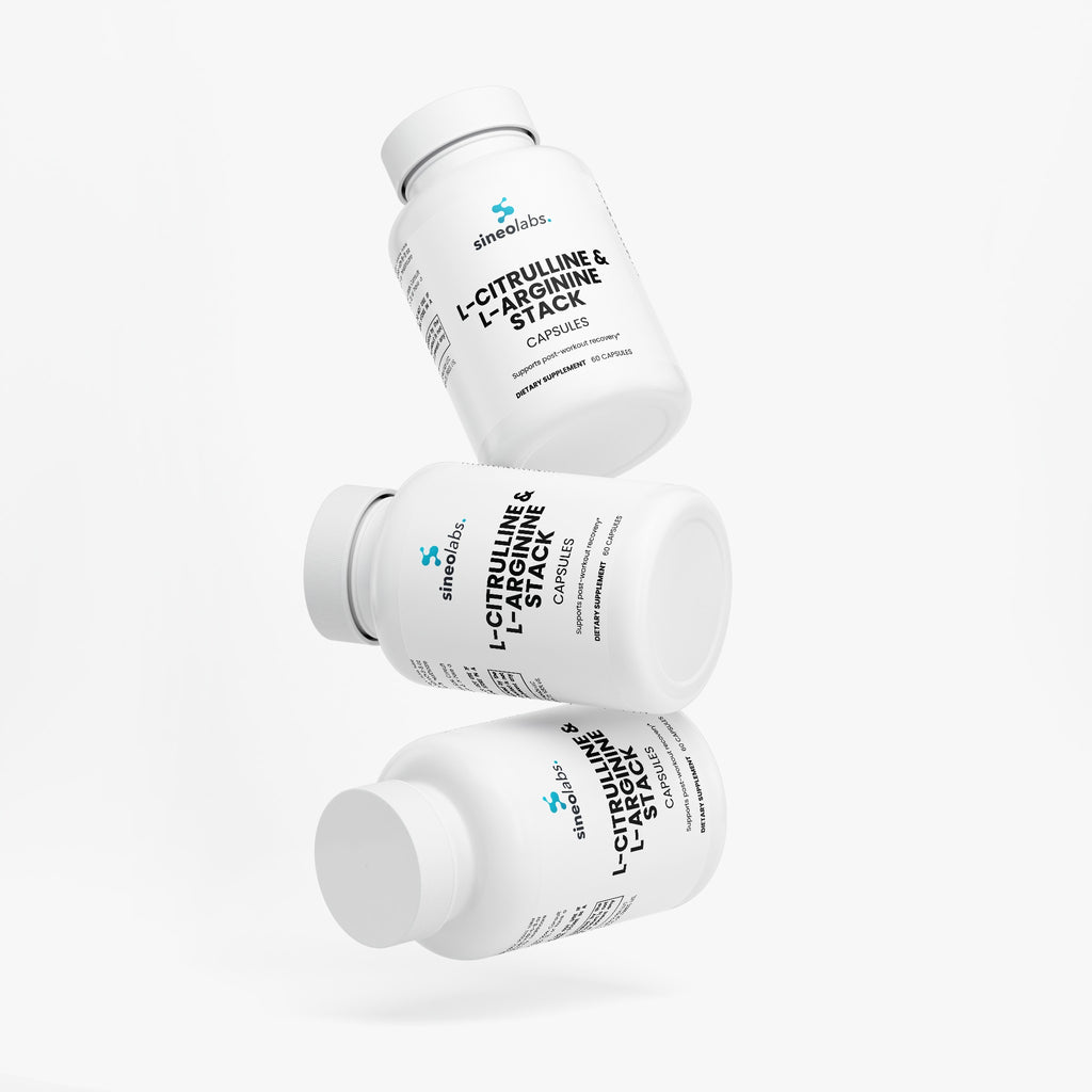 L-Citrulline & L-Arginine Stack Capsules