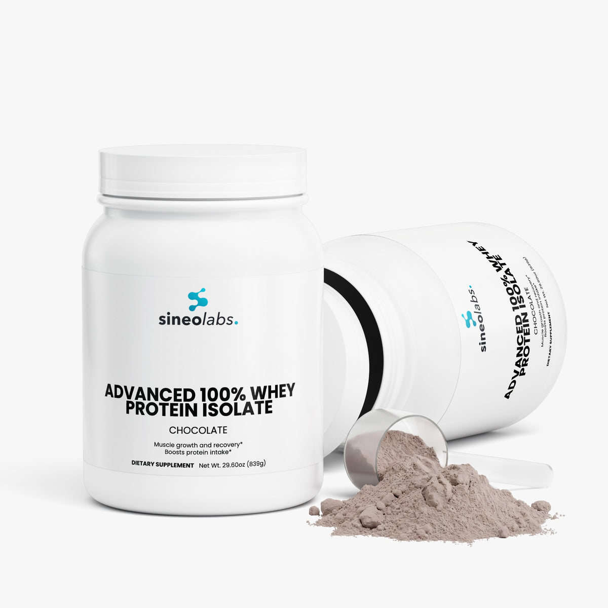 Advanced 100% Whey Isolate, 22g Protein, Chocolate