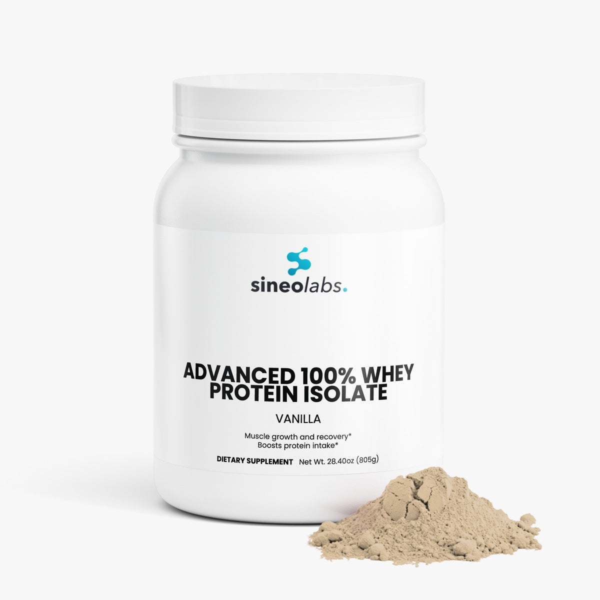 Advanced 100% Whey Isolate, 22g Protein, Vanilla