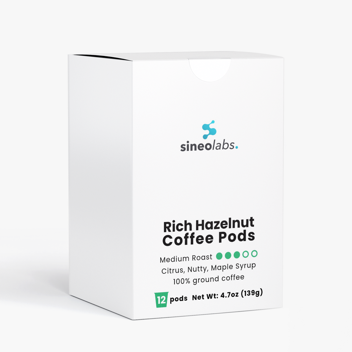 Rich Hazelnut Medium Roast Single-Serve Coffee Pods