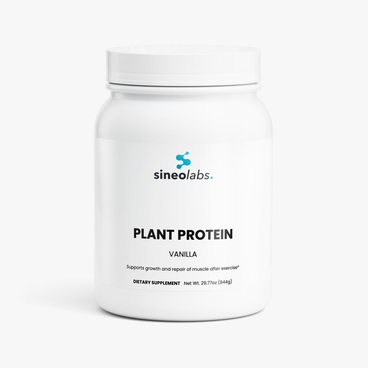 Plant Protein Powder, 20g Protein, Vanilla