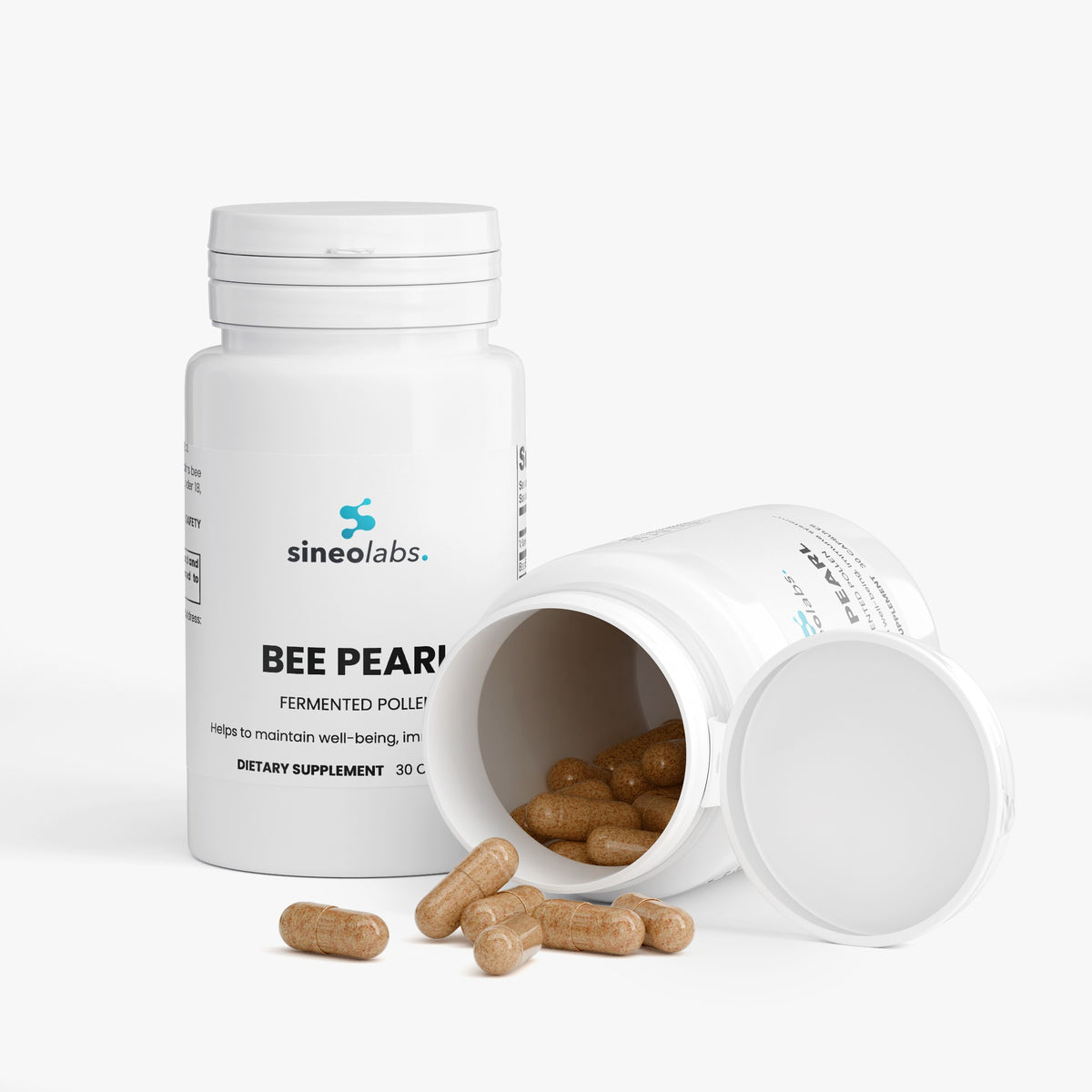 Bee Pearl Freeze-Dried Bee Bread Capsules 700mg