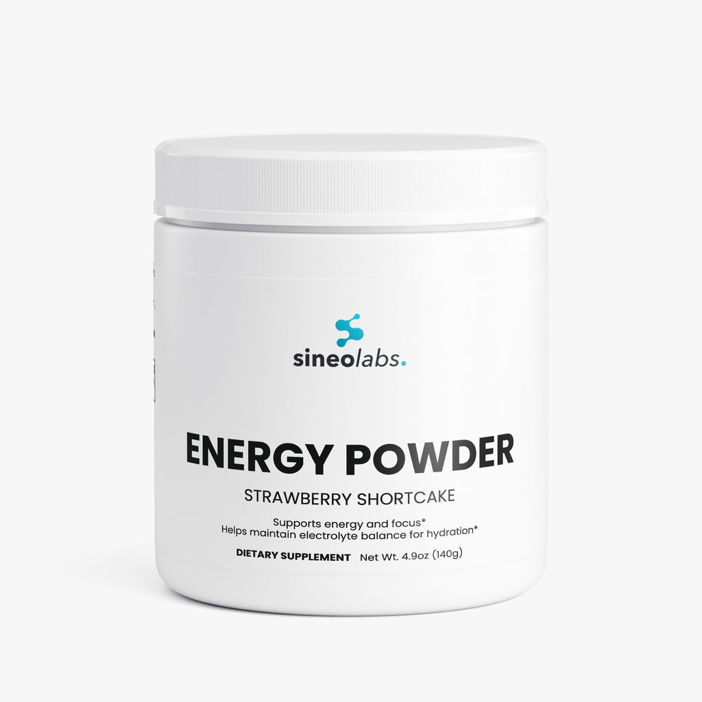 Energy Powder, 200mg Caffeine, Strawberry Shortcake