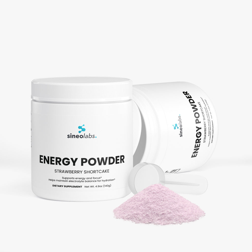 Energy Powder, 200mg Caffeine, Strawberry Shortcake