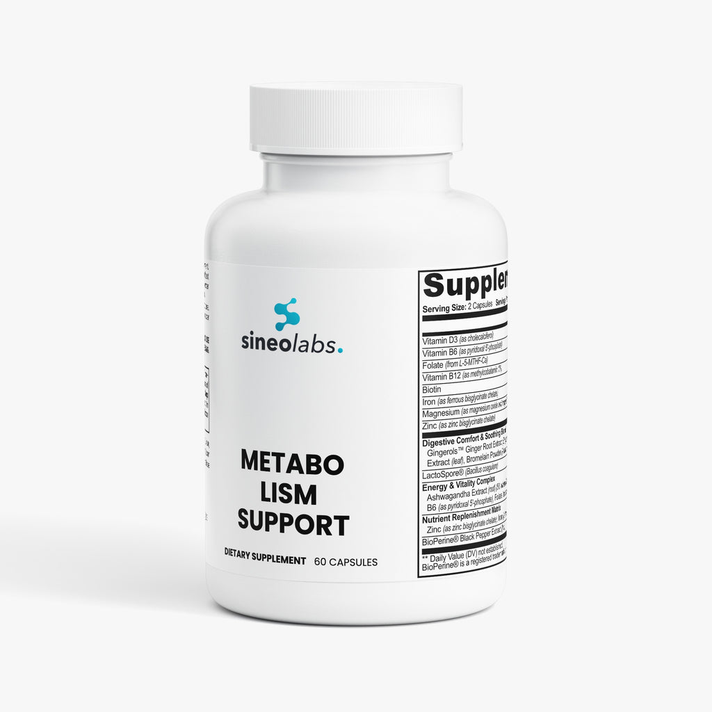 Metabolism Support with Probiotics & Enzymes