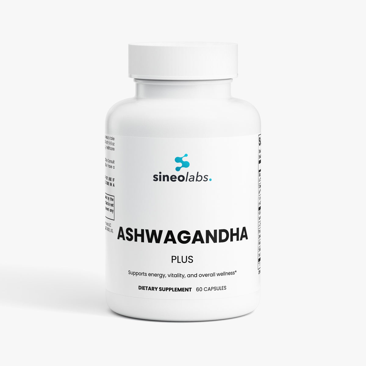 Ashwagandha Plus, KSM-66 600mg with Maca
