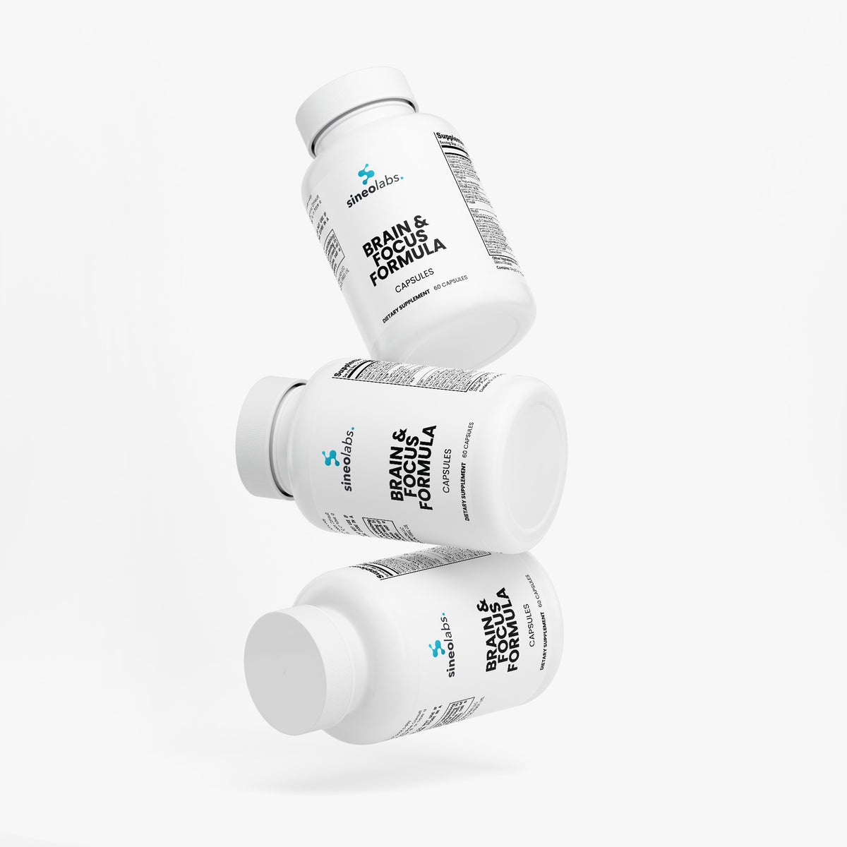 Brain & Focus Formula: three bottles