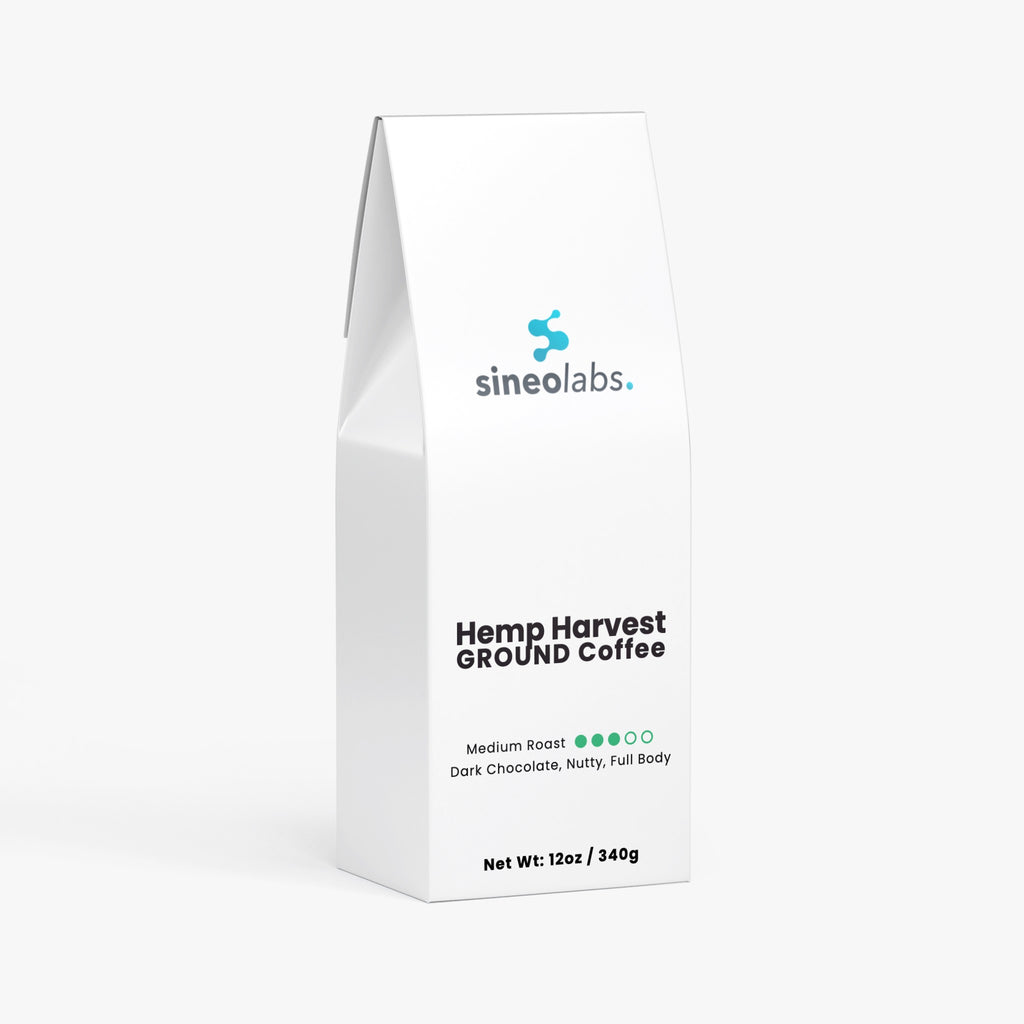 Hemp Harvest Medium Roast Coffee, Ground 12oz