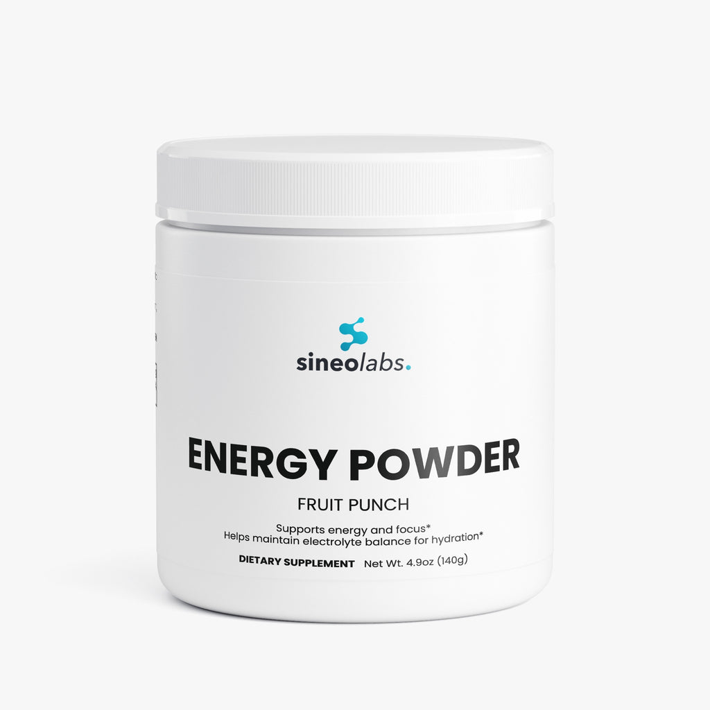 Energy Powder, 200mg Caffeine, Fruit Punch