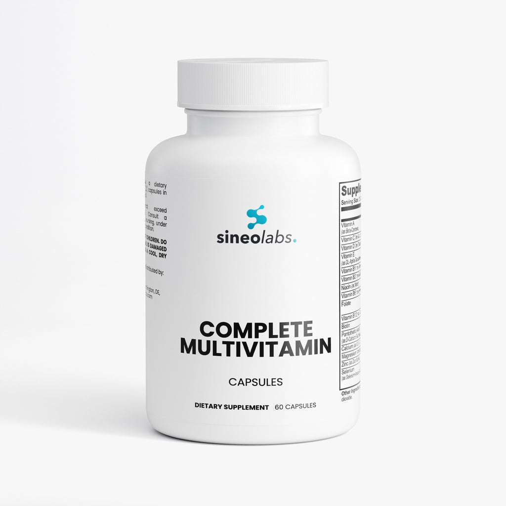 Complete Multivitamin Capsules with Zinc & B12