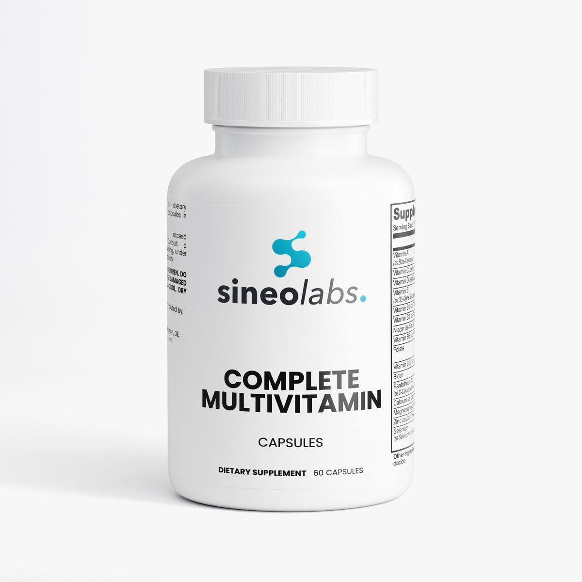 Complete Multivitamin Capsules with Zinc & B12